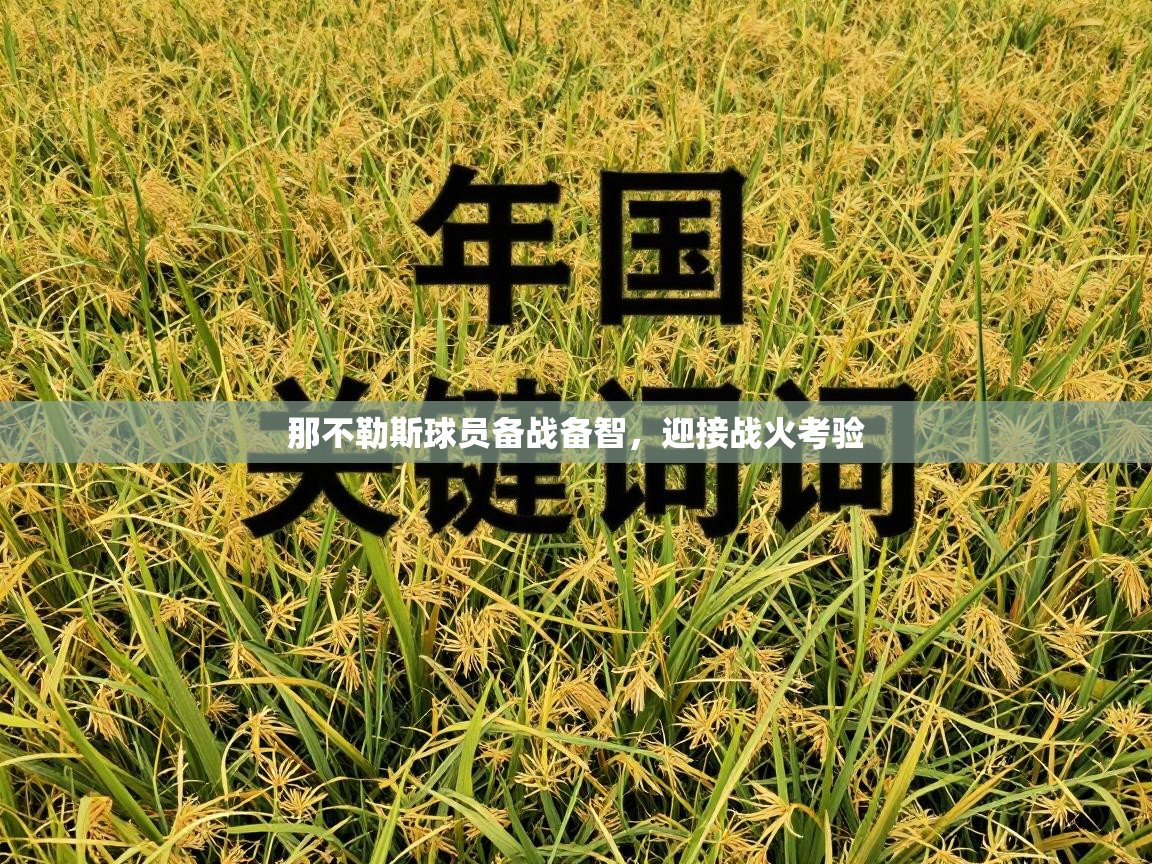 那不勒斯球员备战备智，迎接战火考验